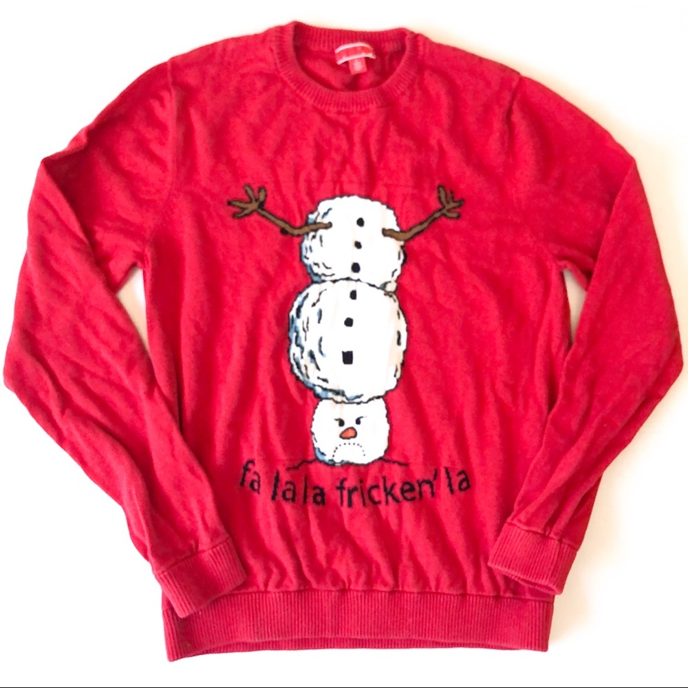 Funny Snowman Sweater